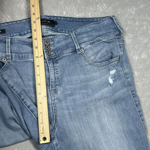 Torrid Jegging Womens Size 20 Light Blue Jegging Stretch Denim Jeans Pockets - Picture 4 of 10